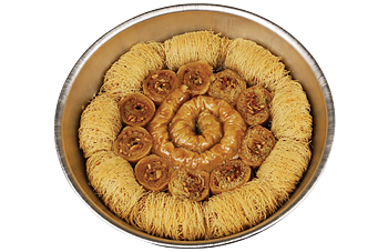 Baklava, dessert, 3 types 1kg
