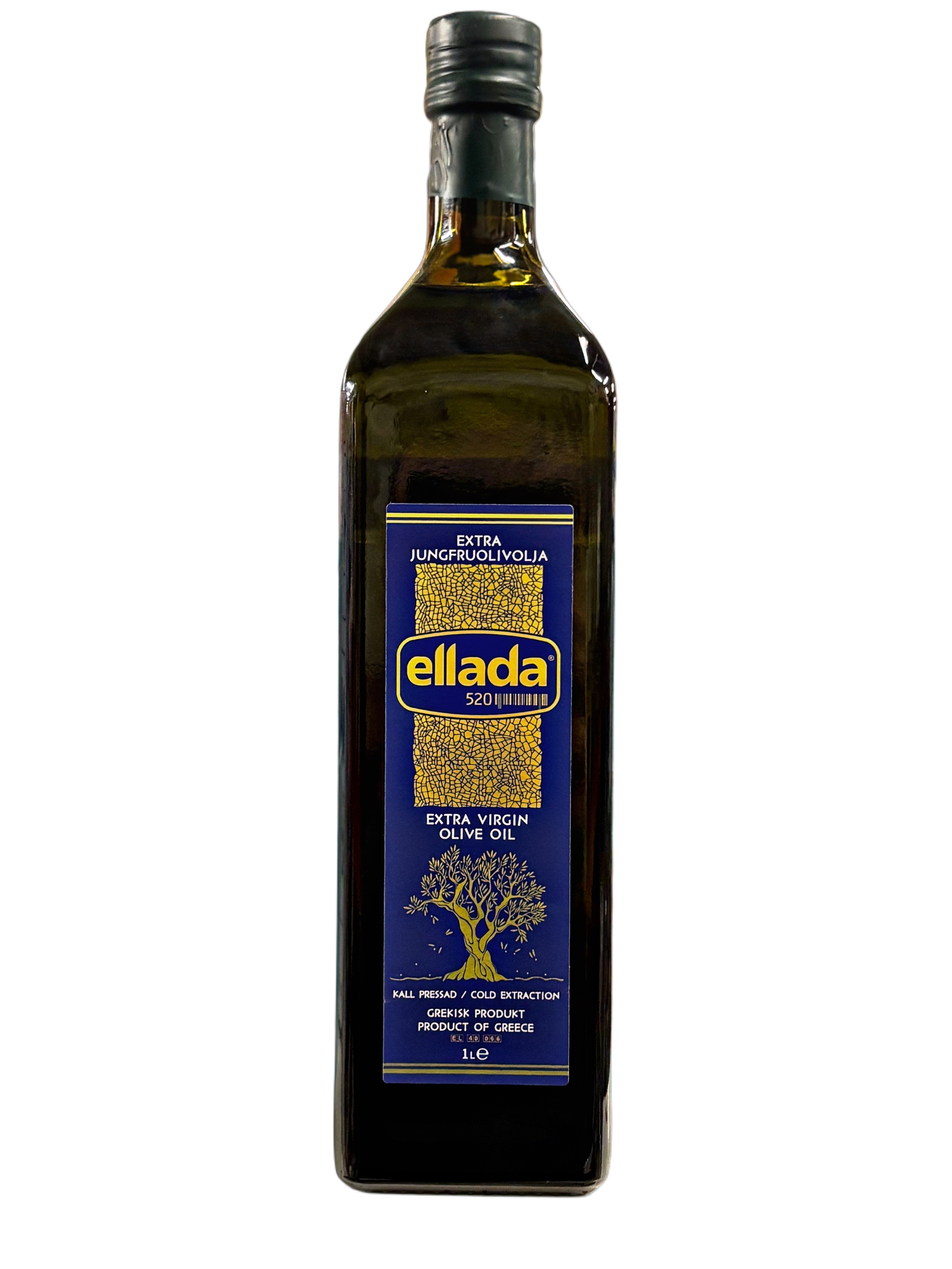 Olive oil, extra virgin olive oil 1L, ELLADA520,