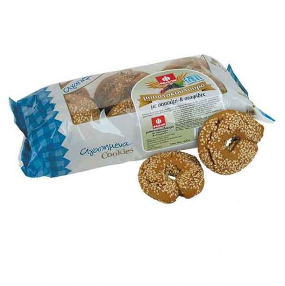 kakor moustokoulouro med sesam och russin, 400g Fedon 