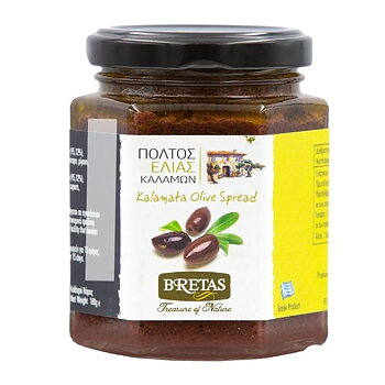 olive pâté of kalamata olives 190g, bretas