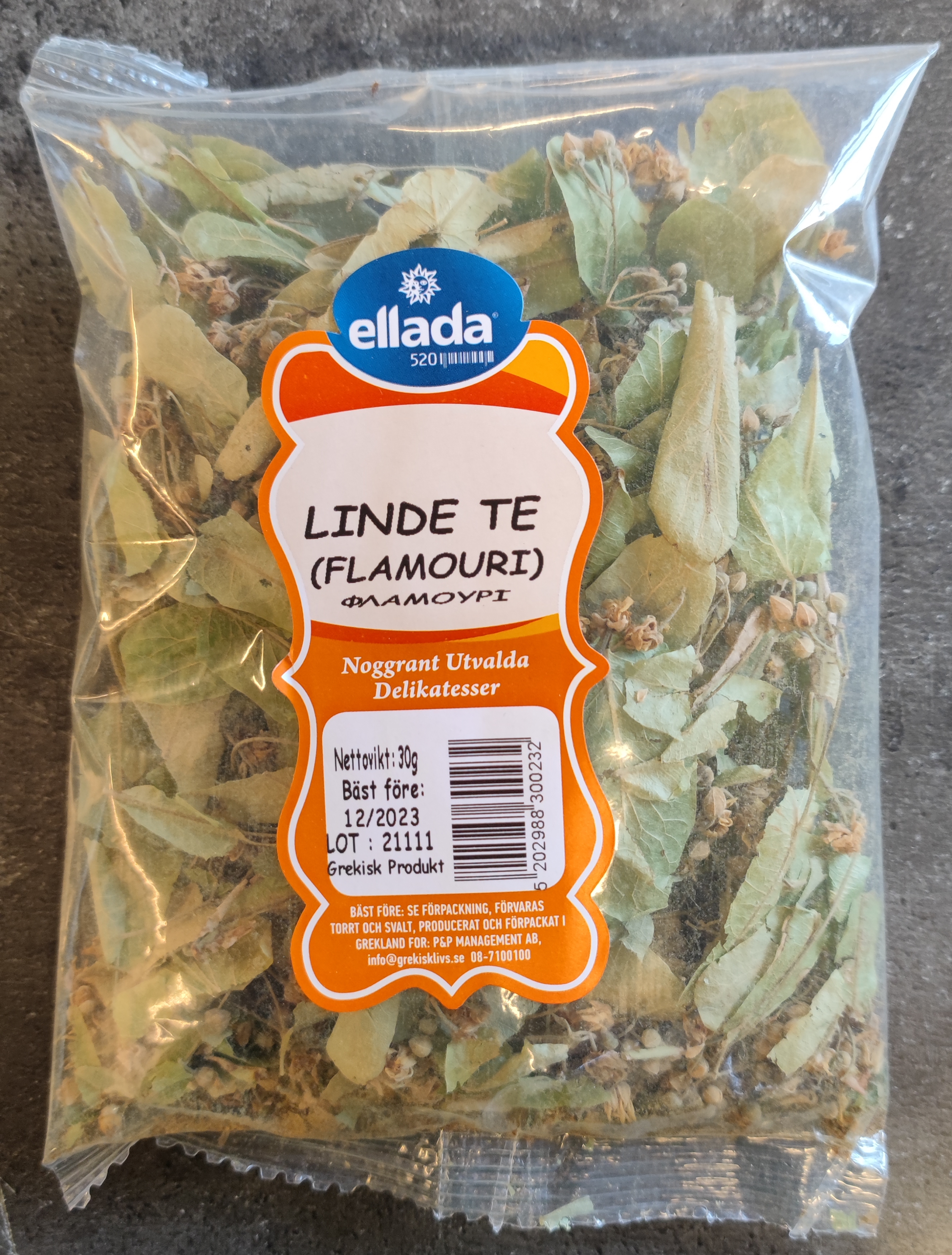 Flamouri Linden tea 30g Alco or ellada520