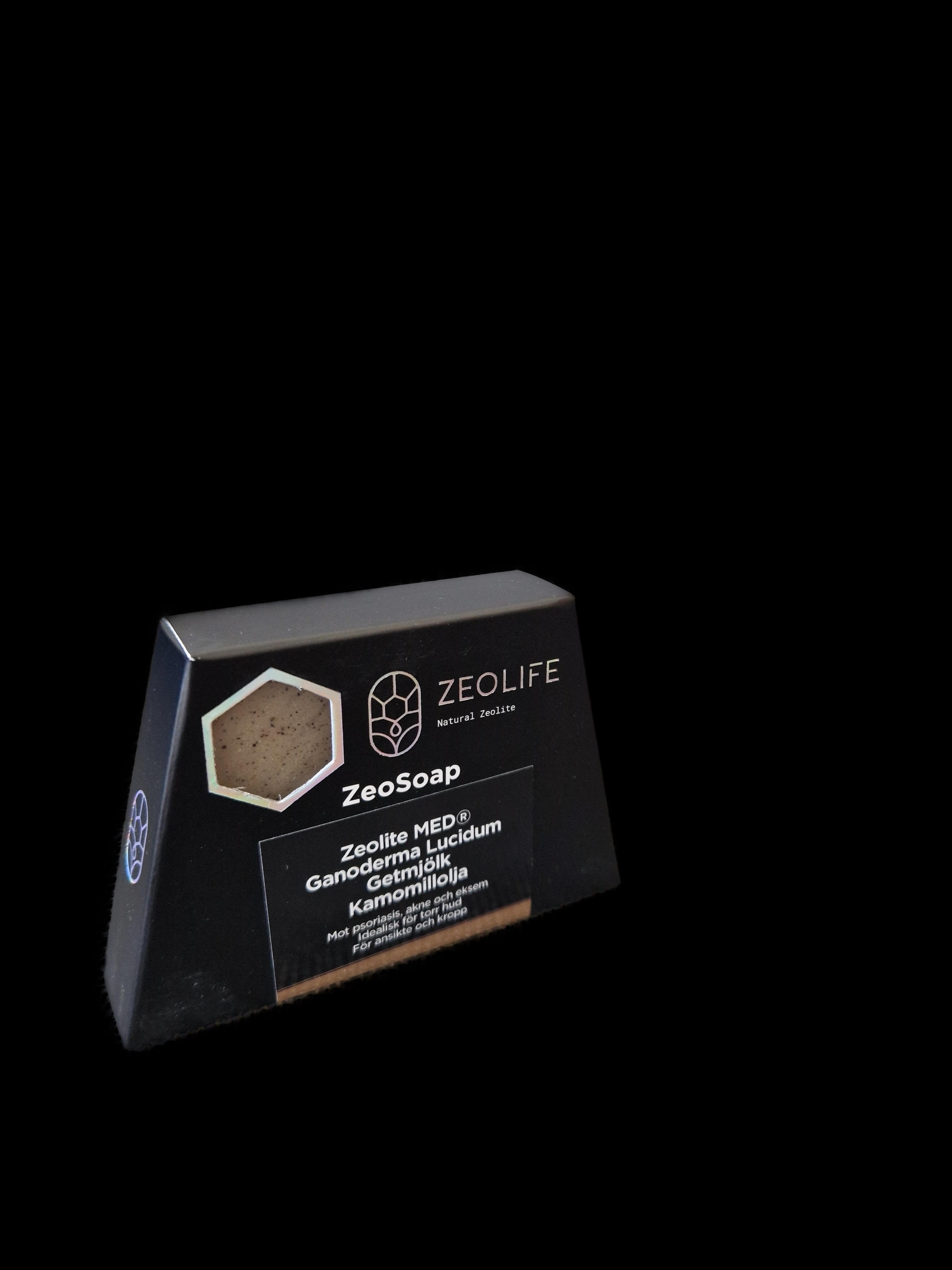 MED® zeolite soap, with ganoderma lucidum, goat milk and chamomile oil - 2