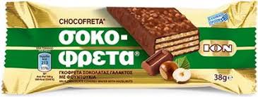 sokofreta med hasselnötter  ΙΟΝ kex 38g