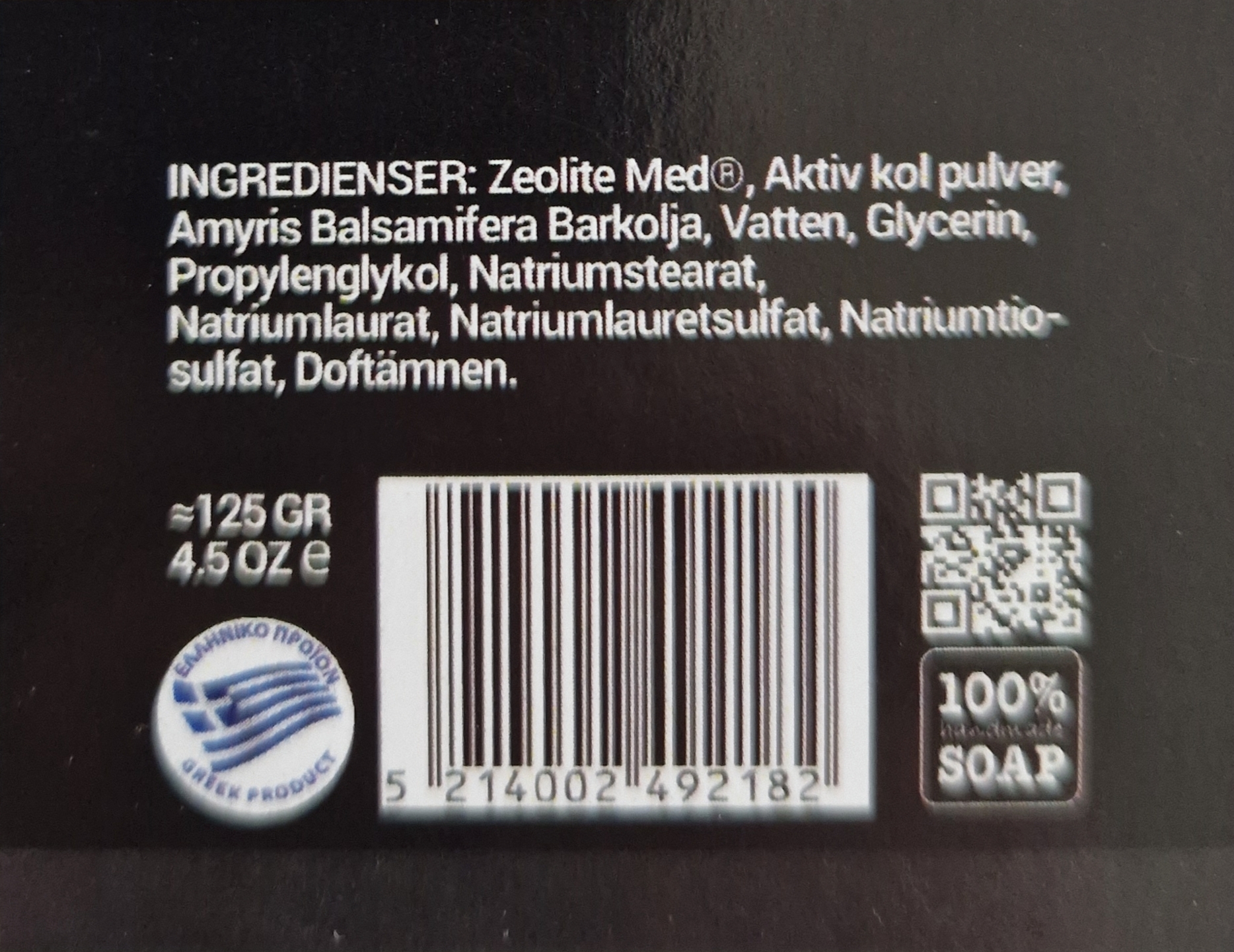 MED® zeolite soap, with activated carbon and sandalwood - 3