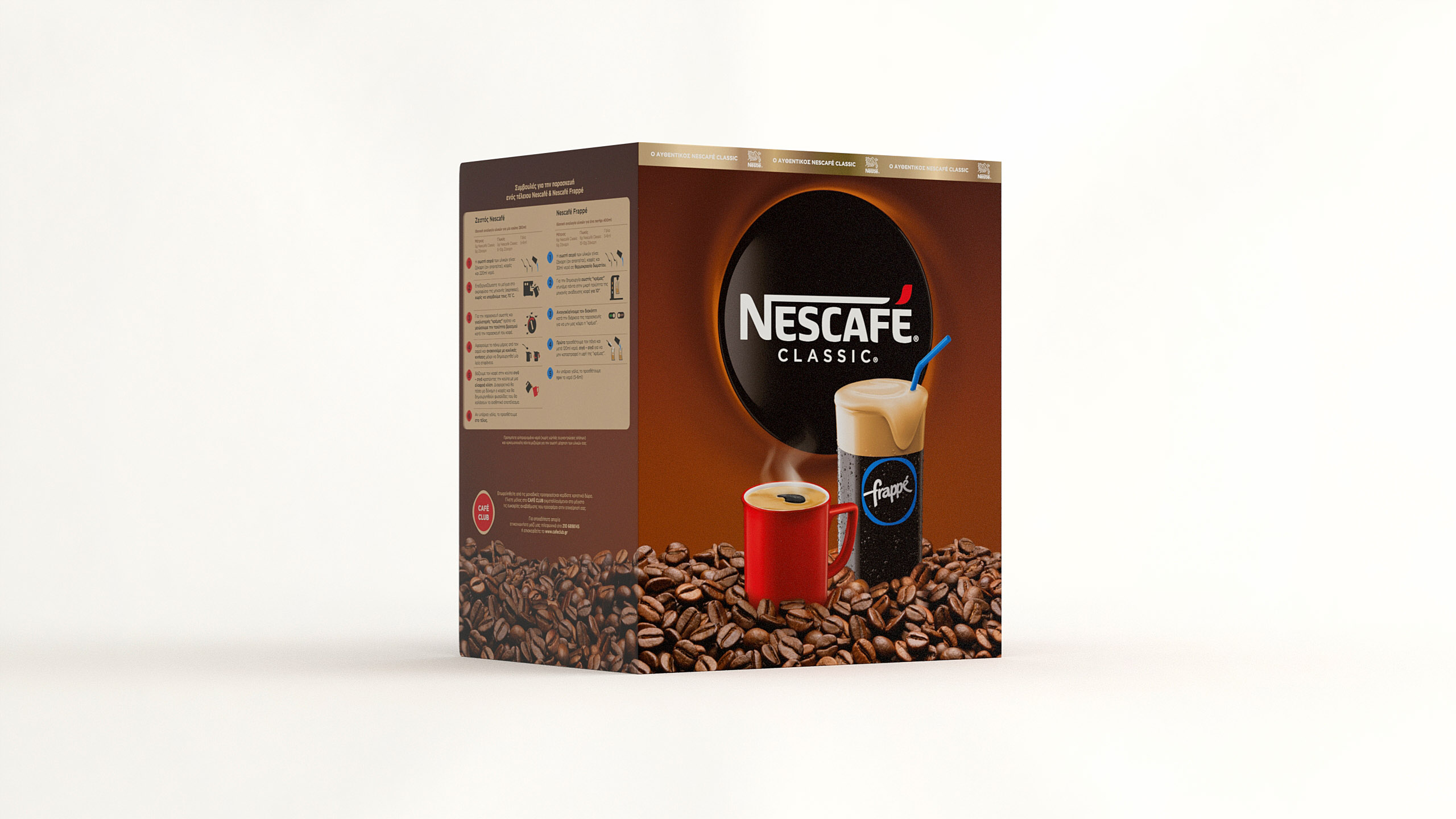 NESCAFE frappé CLASSIC, coffee 2750g, free shipping! - 2