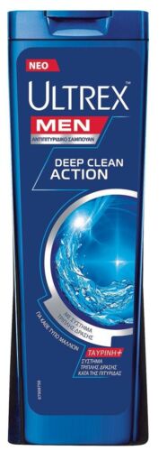 Ultrex, men deep clean action shampoo, 360ml