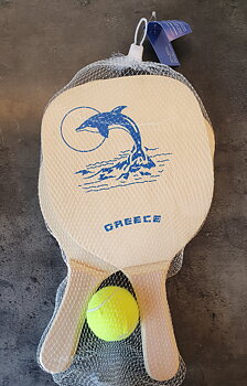  Beachtennisset, trä 