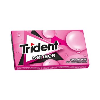 Trident senses tuggummi sugar free 14-bitar bubblegum flavour 