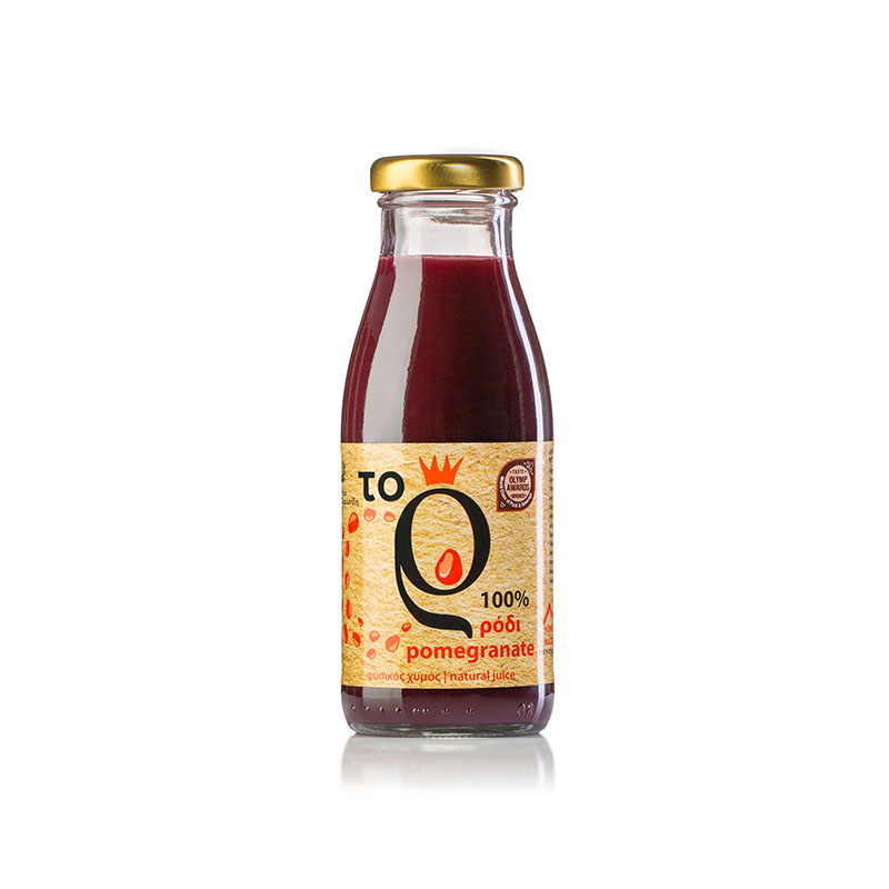 100% natural pomegranate juice, 250ml, ktima choimonidi