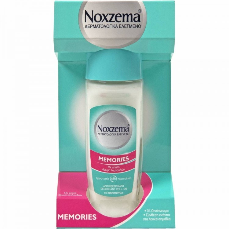 NOXZEMA MEMORIES ROLL-ON 50ml, glasflaska
