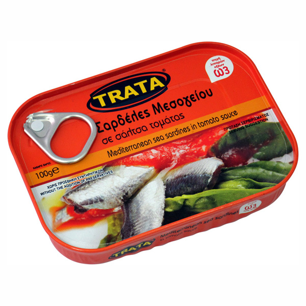 Sardines in tomato sauceTrata 100g
