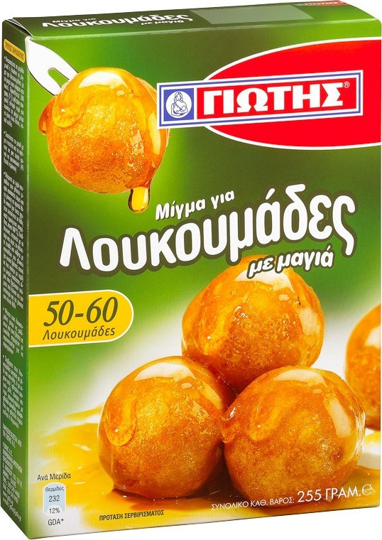 Loukoumades 255g, jotis, ready mix for loukoumades