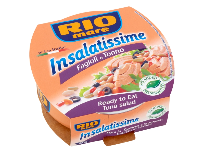 RIO MARE, insalatissime, mix di FAgioli e tonno 160g