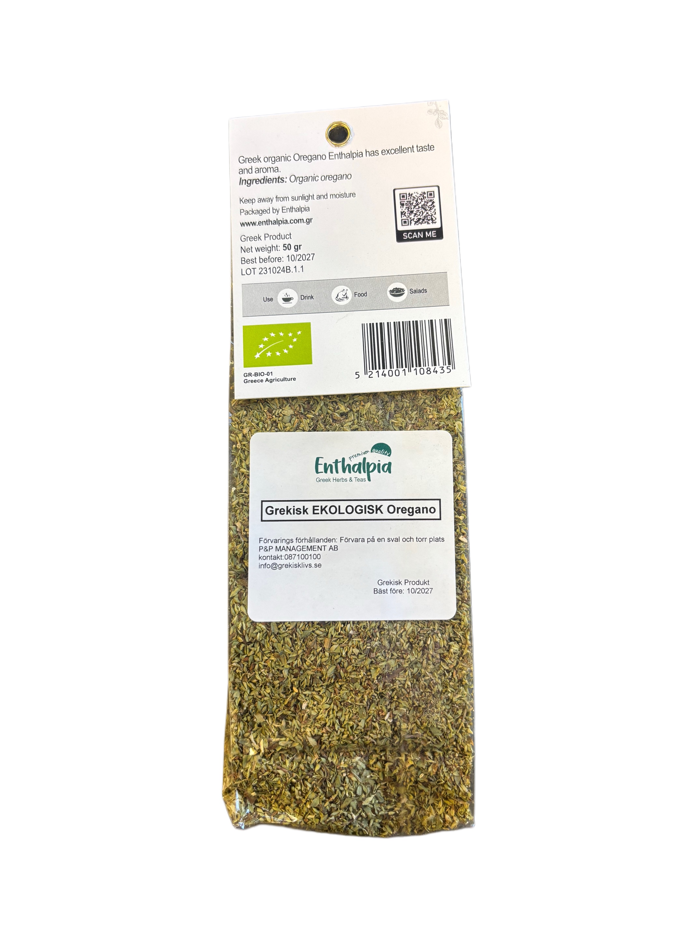 oregano organic, 50g - 2