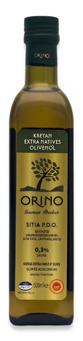  Olivolja Orino, från Kreta 1L Glasflaska (Protected Designation of Origin stämpel) Extra Virgin - 2