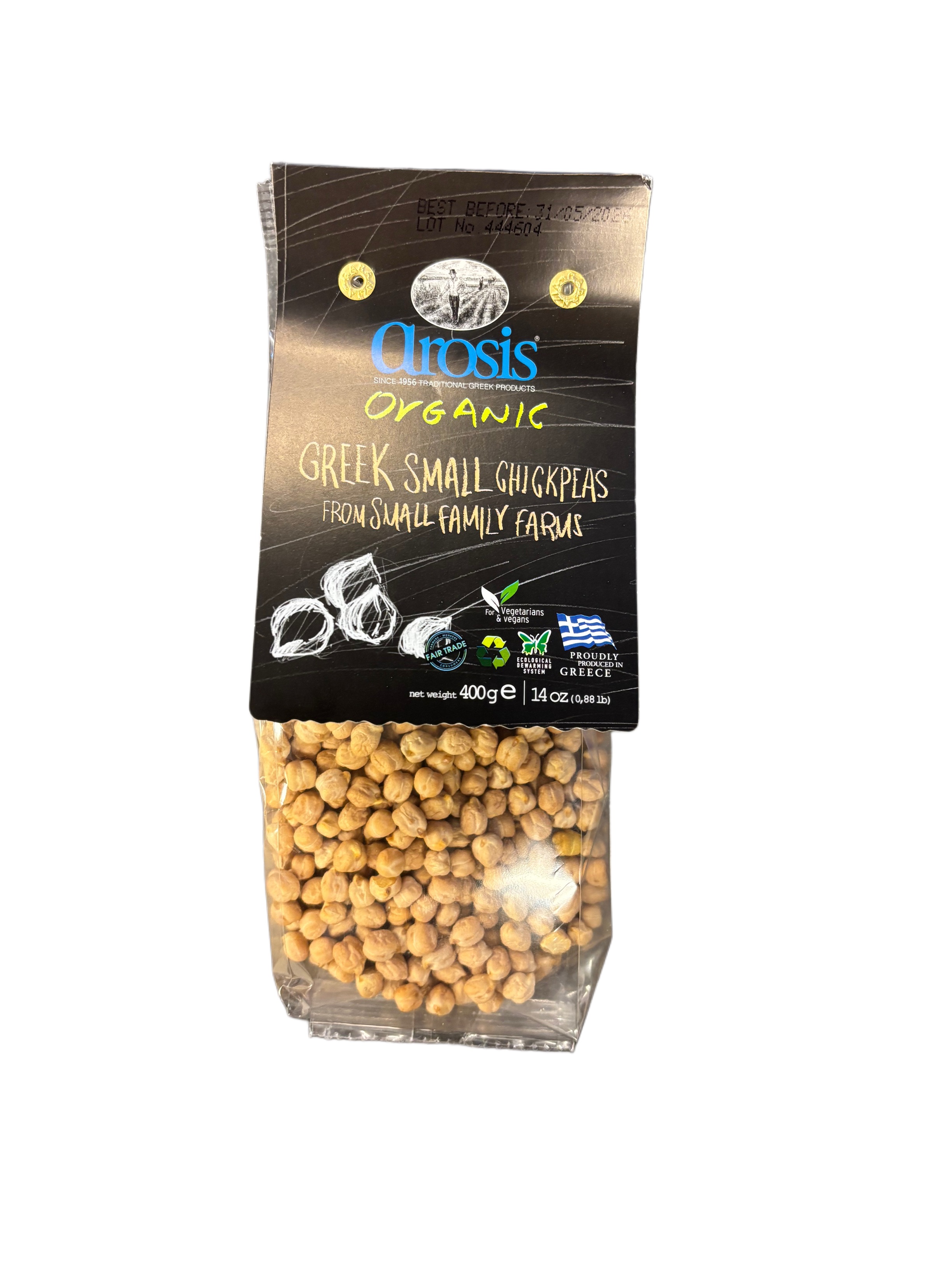 Chickpeas 400g, Organic, Arosis - 3