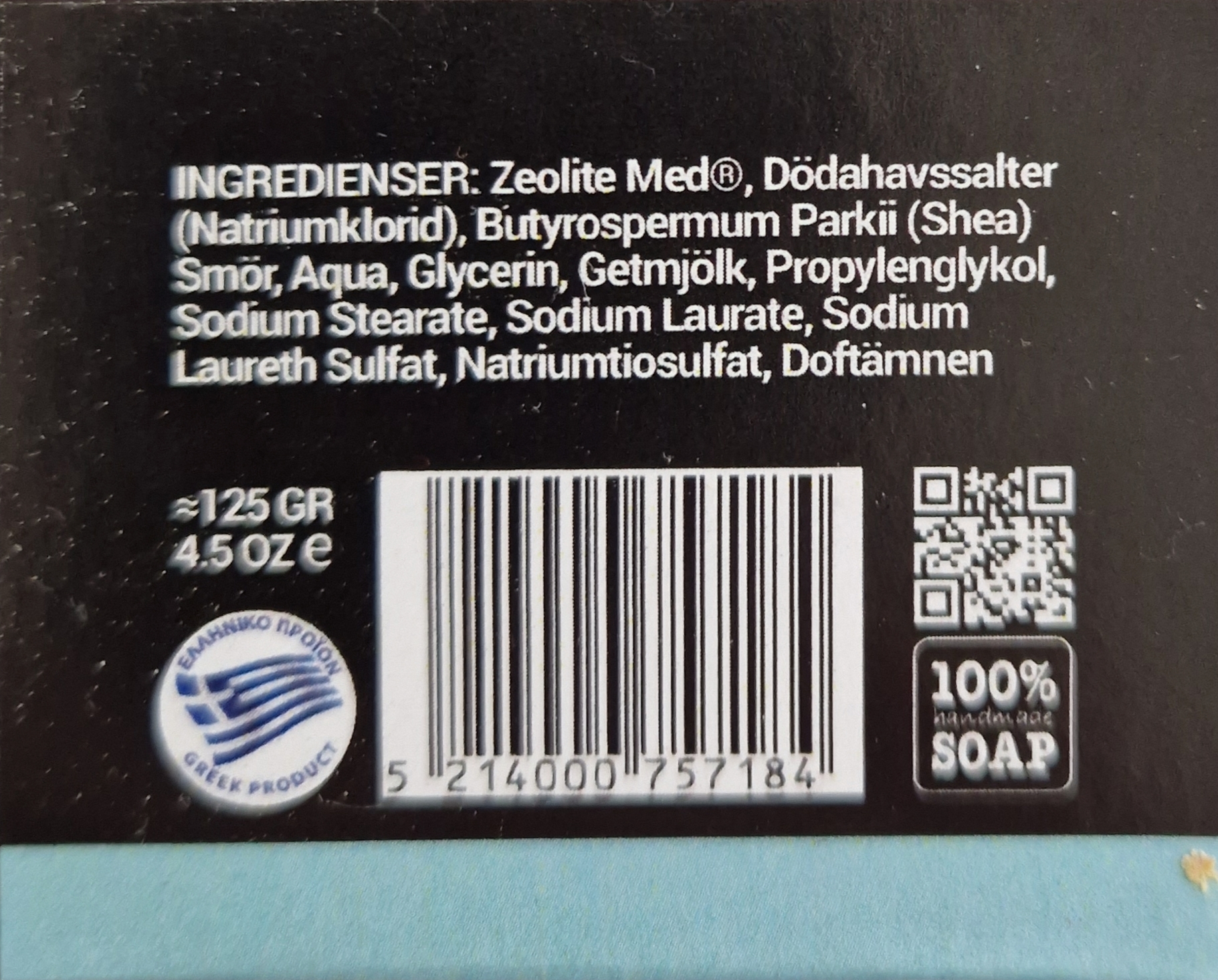 MED® zeolite soap, with dead sea salts, shea butter and goat milk - 2