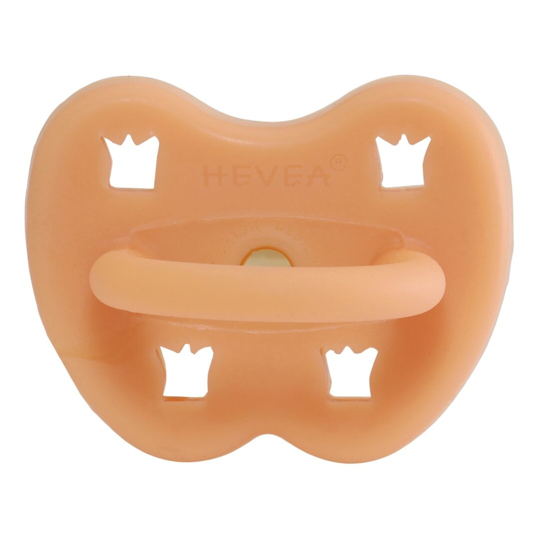 Hevea planet - Napp naturgummi 0 till 3 mån (Cantaloupe) - 2