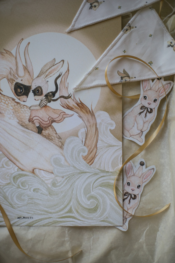 Mrs Mighetto - Poster, Ava´s Dragon 30x40 cm