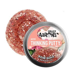 Crazy Aarons - Mini Thinking putty, Rose gold