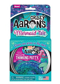 Crazy Aarons -  Thinking putty, Mermaid Tale - Glowbrights