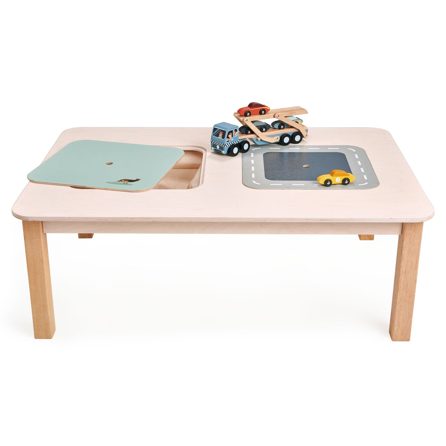 Tender leaf toys - Barnbord med förvaring - 6