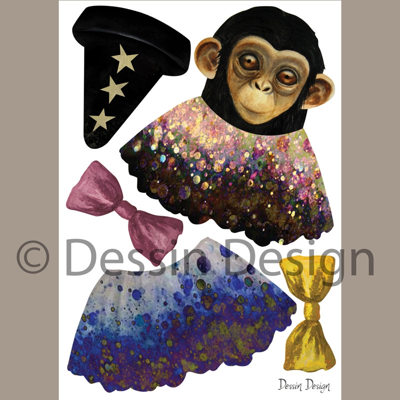 Dessin Design - DIY, Jumping Jack Apa - 9