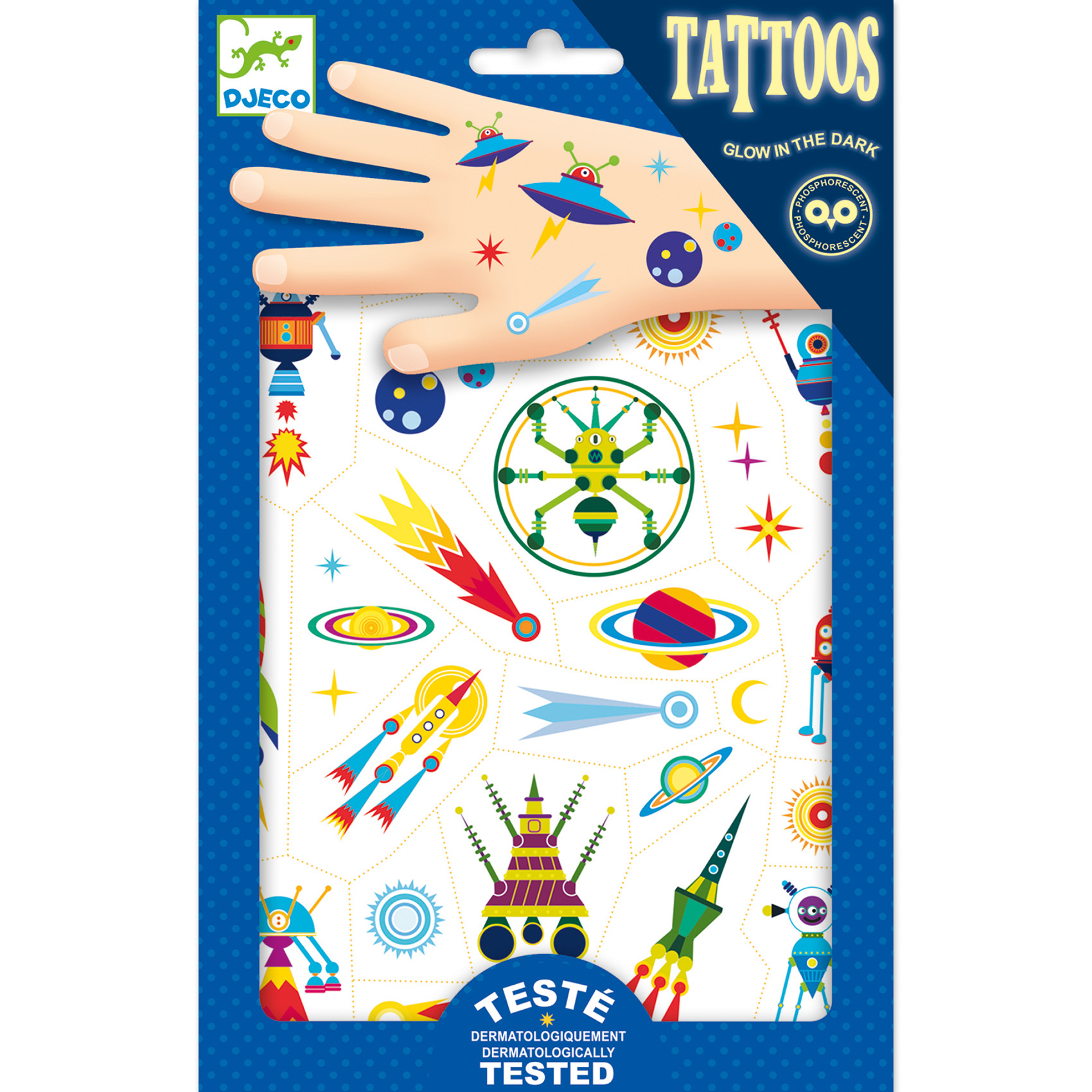 Djeco - Tattoo, Space oddity