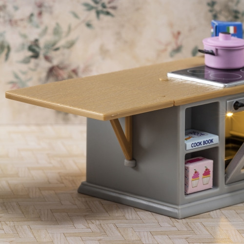 Lundby - Dockhusmöbler, Köksset Spis & kylskåp - 4