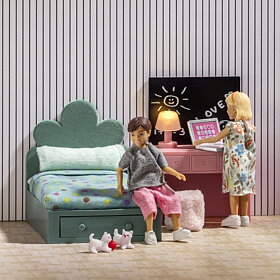 Lundby - Dockhusmöbler, Tonårsrumset