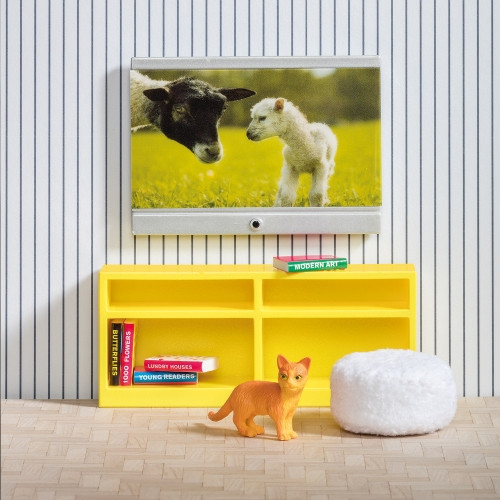 Lundby - Dockhustillbehör, Tv-Set - 2