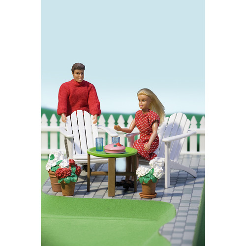Lundby - Dockhustillbehör, Trädgårdsmöbelset - 2