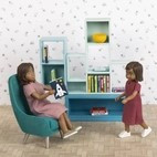 Lundby - Dockhusmöbler, Bokhylleset - 2
