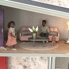 Lundby - Dockhustillbehör, Vardagsrumsset Basic