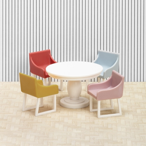 Lundby - Dockhusmöbler, Matsalsset Basic - 2