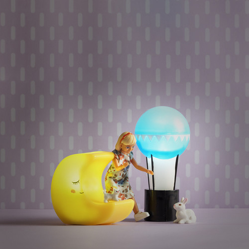 Lundby - Dockhusbelysning, Lampset Måne & Ballong - 4