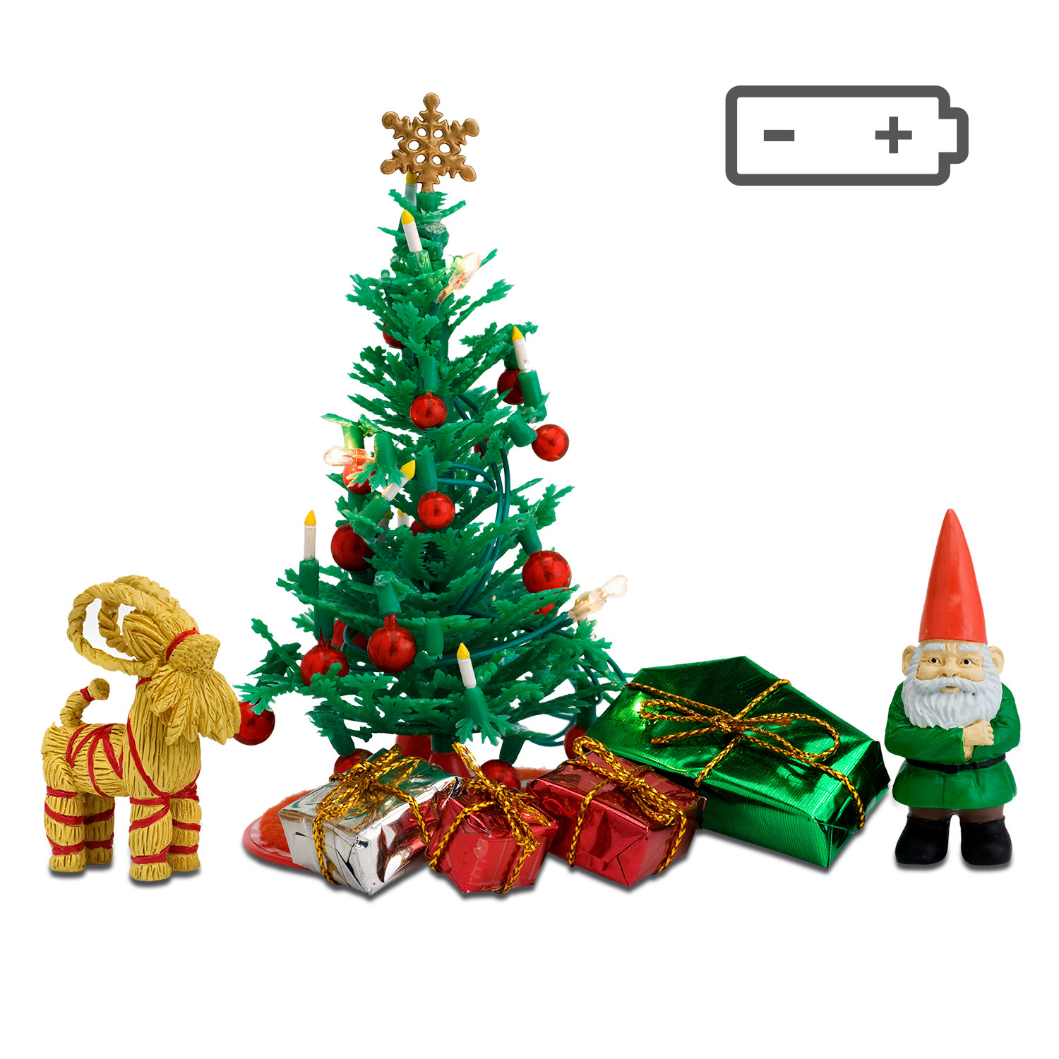 Lundby - Dockhustillbehör, Julgransset