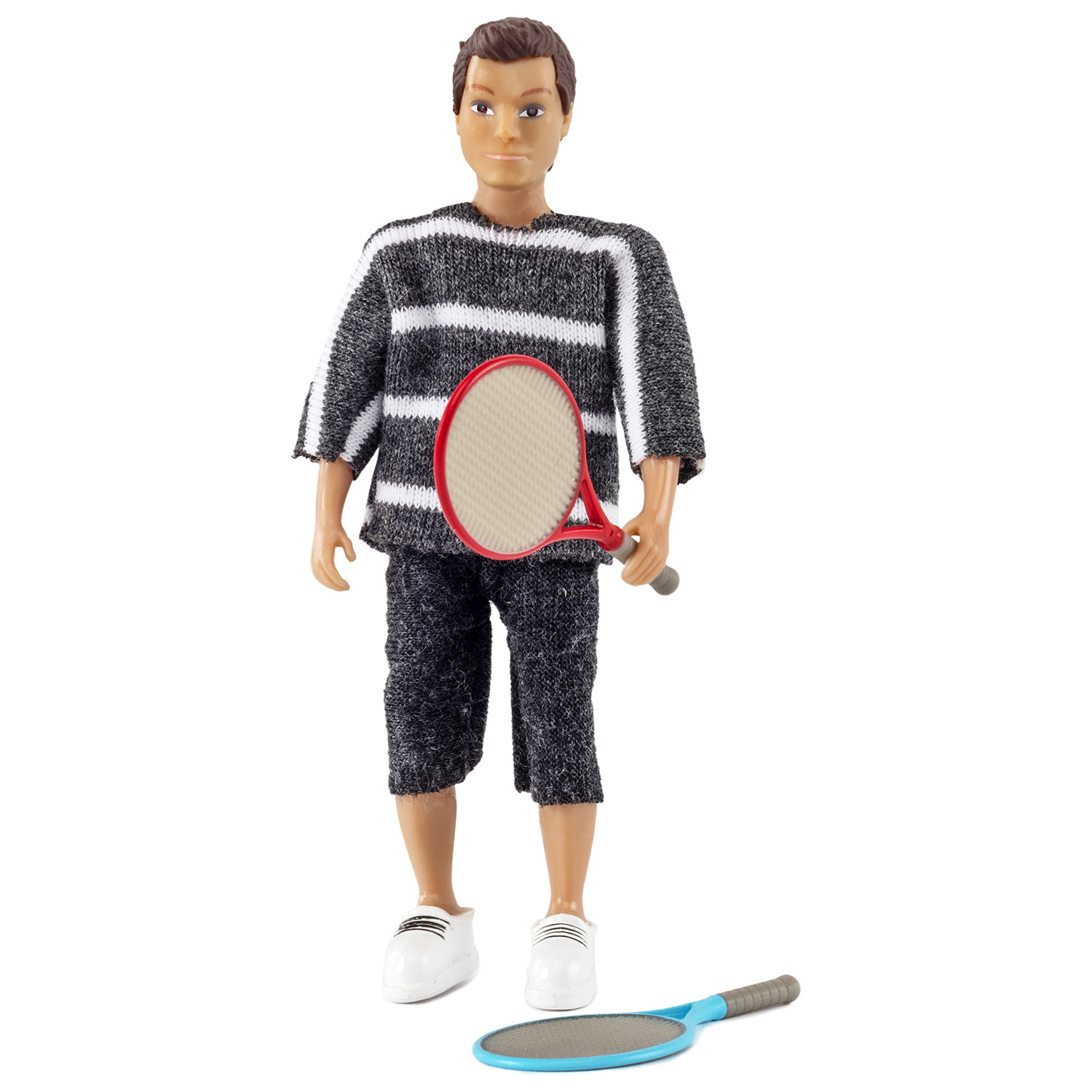 Lundby - Dockhusdocka, Pappa med tennisrack