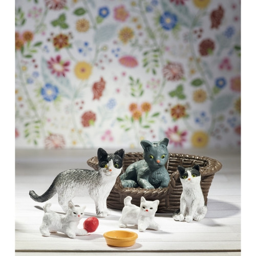 Lundby - Dockhustillbehör, Kattfamilj - 2