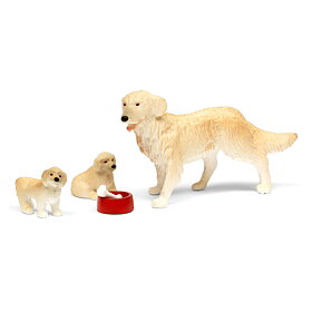 Lundby - Dockhustillbehör, Hundfamilj