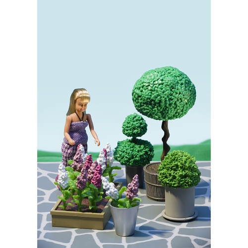 Lundby - Dockhustillbehör, Blomsterset - 4