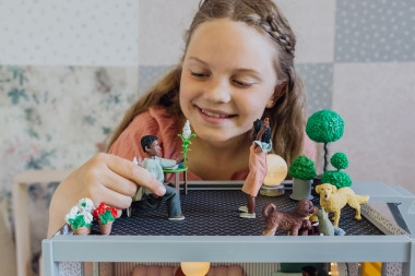 Lundby - Dockhustillbehör, Blomsterset - 2