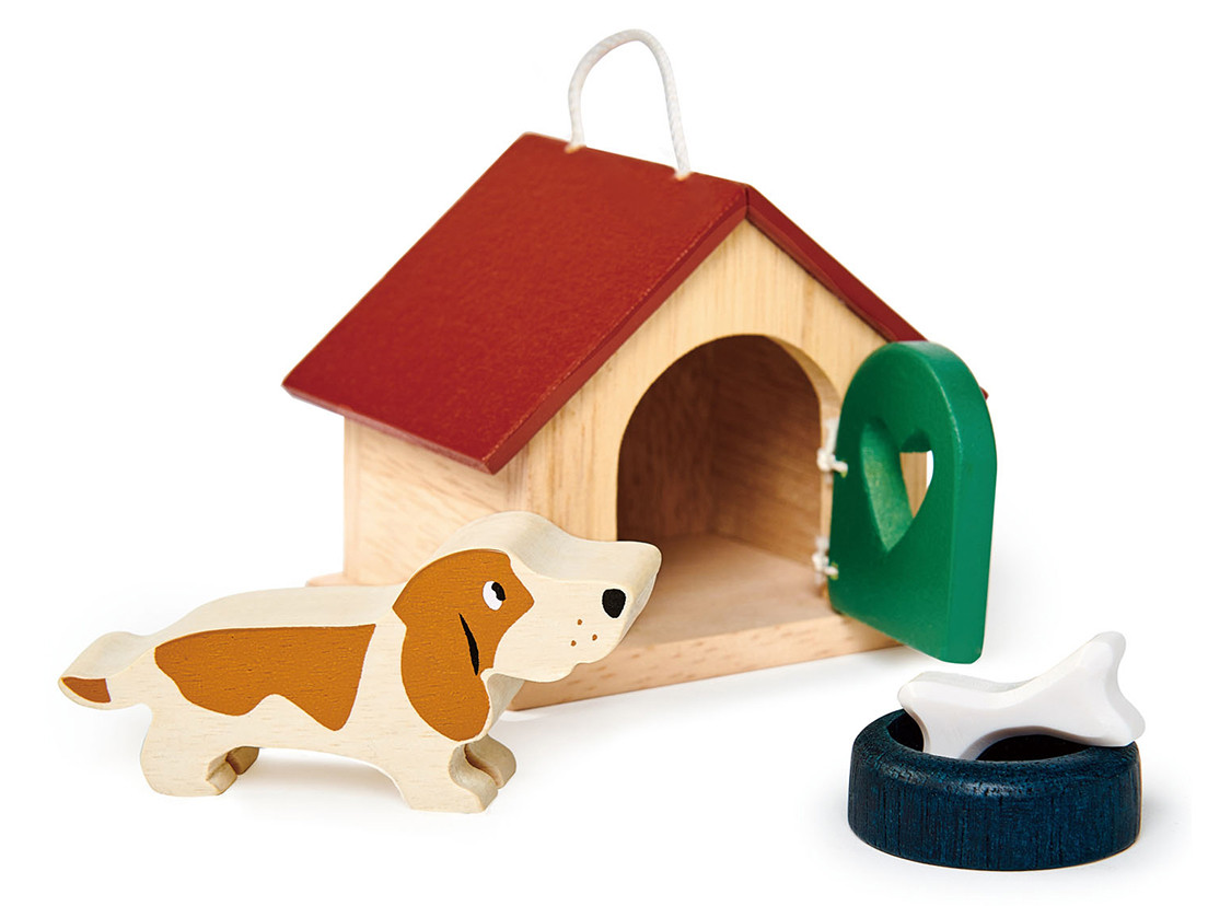 Tender leaf toys - Dockhusdjur `Hund´