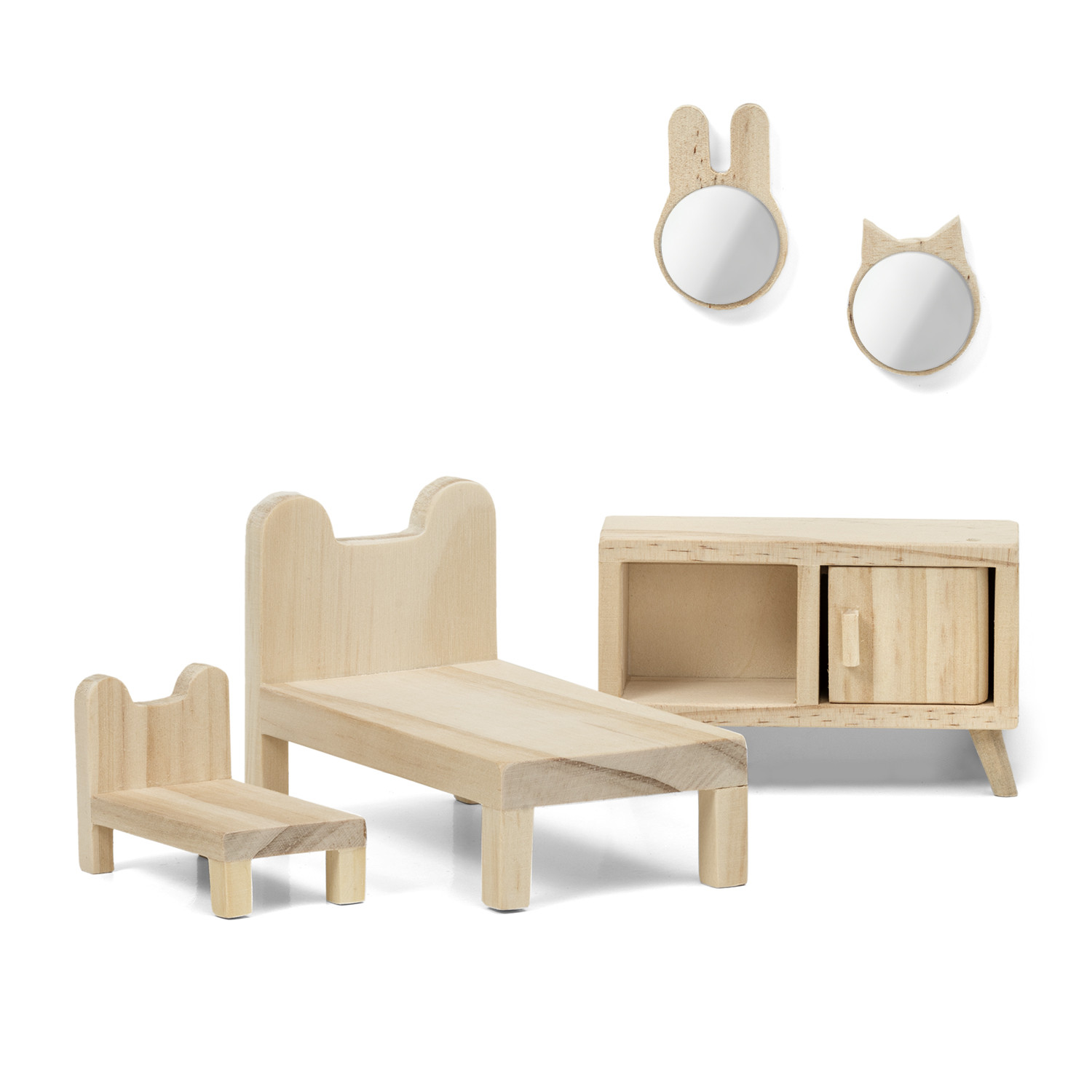 Lundby - Dockhustillbehör, DIY Sovrumsset