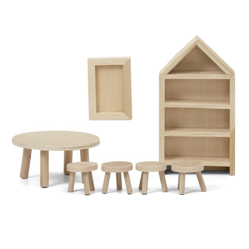 Lundby - Dockhustillbehör, DIY Matsalsset - 2