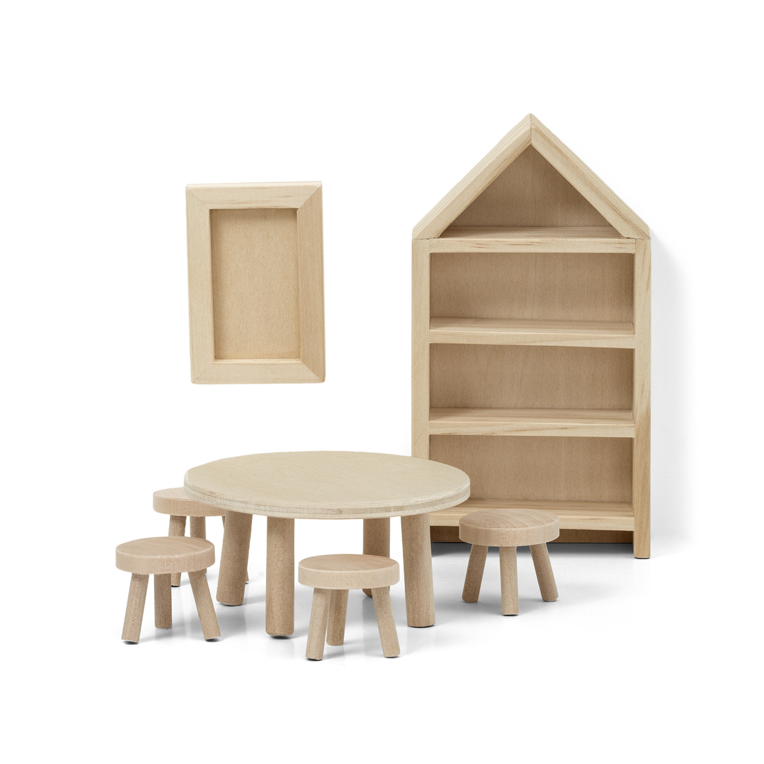 Lundby - Dockhustillbehör, DIY Matsalsset