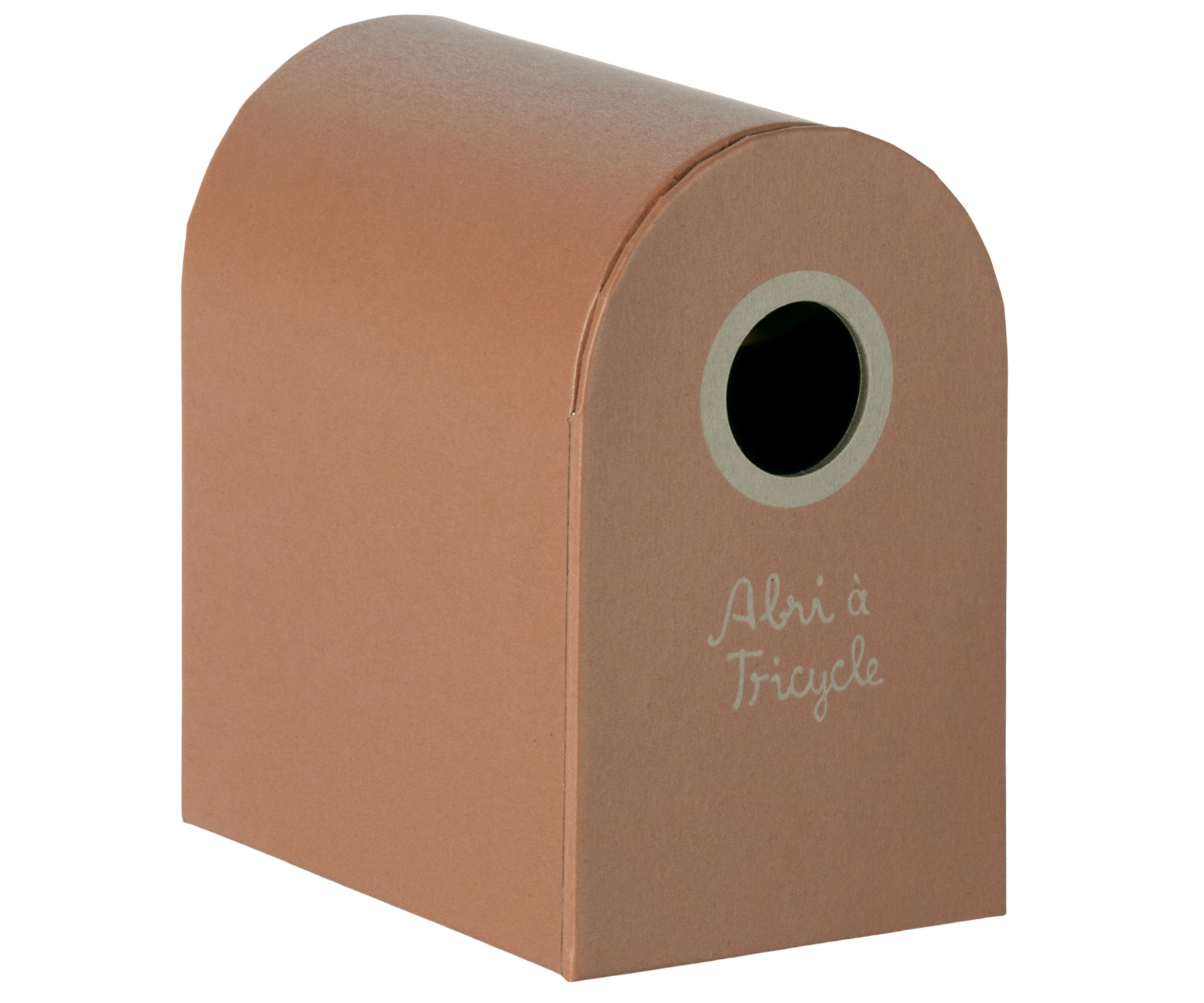 Maileg - Abri à tricycle Mouse, coral - 5