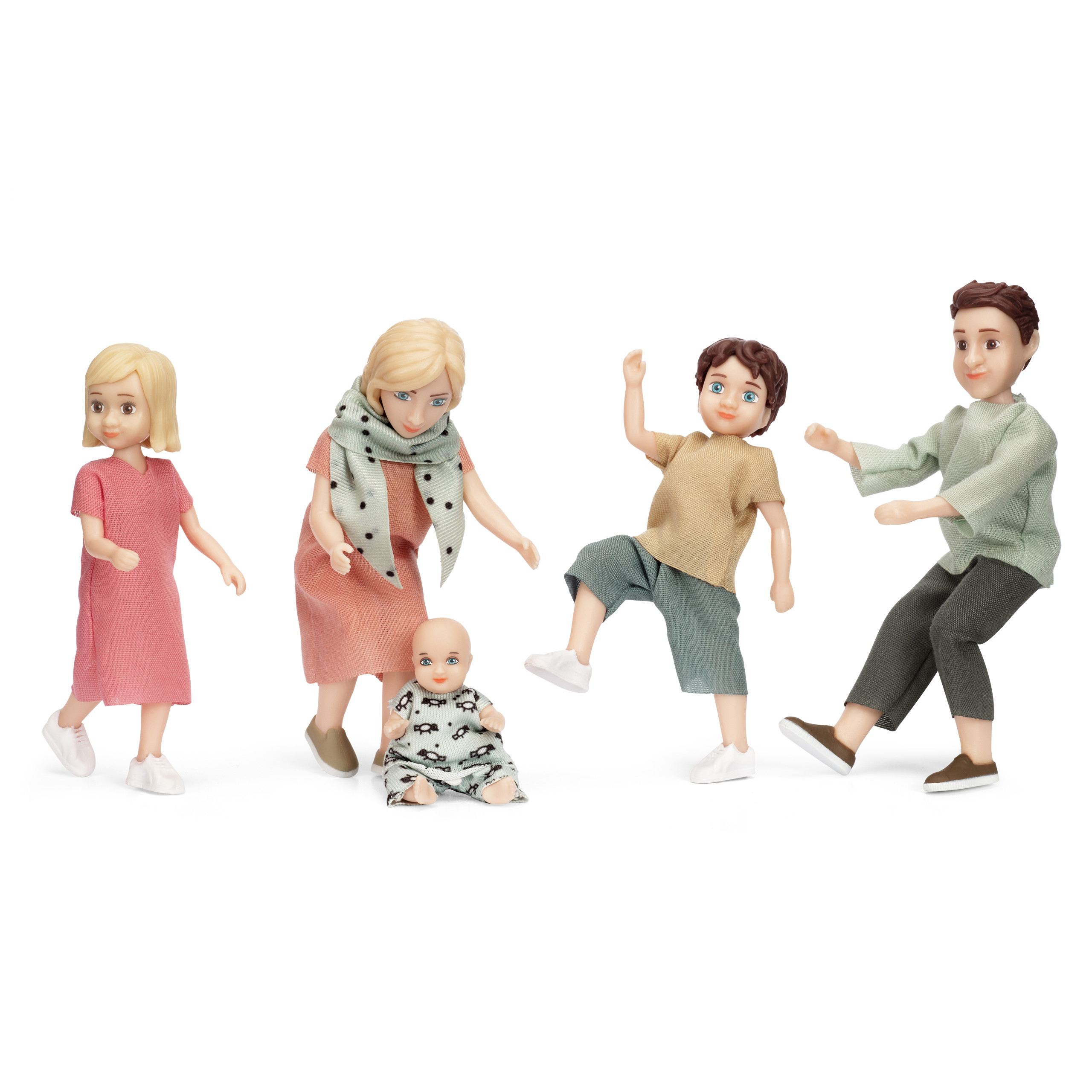 Lundby - Dockhusdockor, Familj Charlie - 2