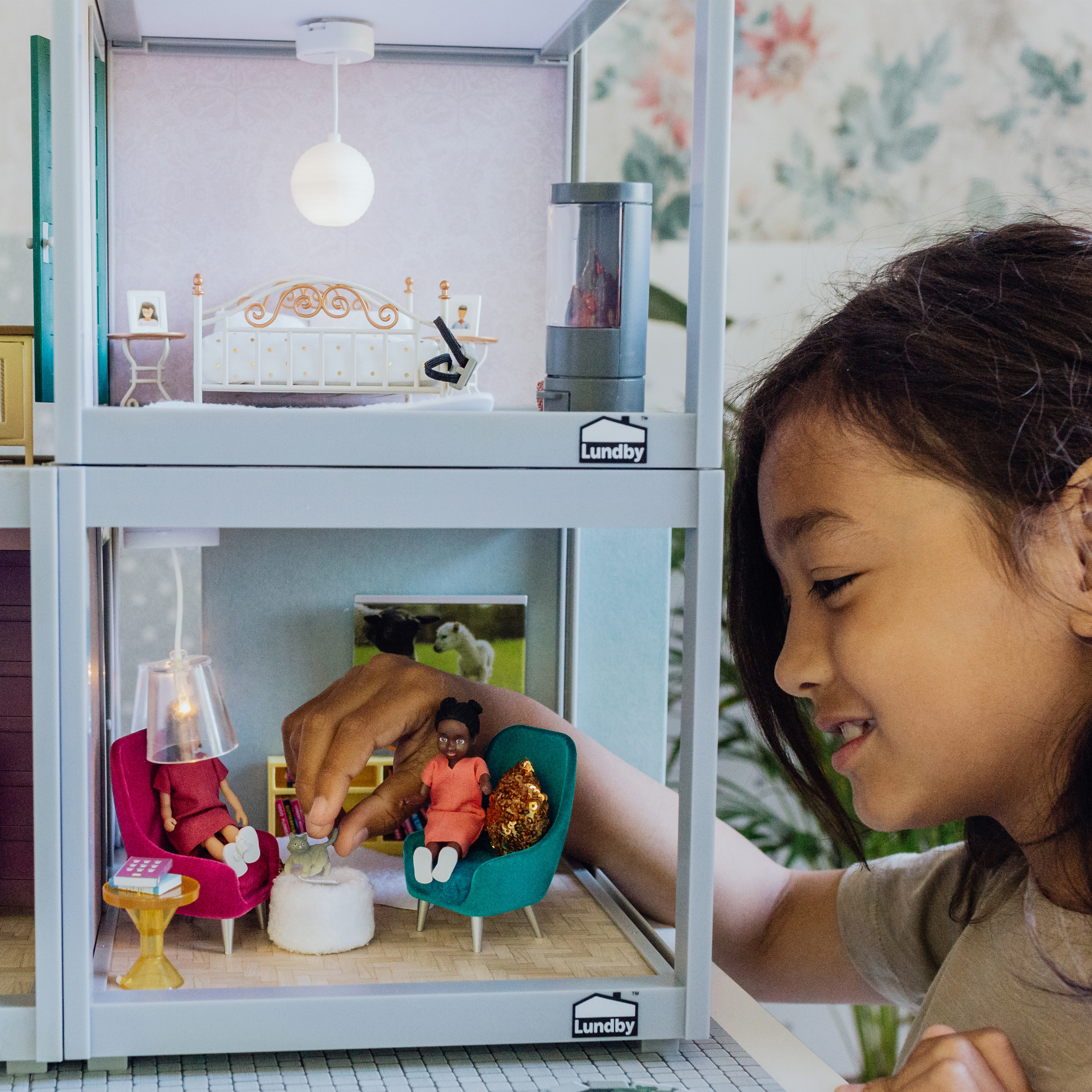 Lundby - Dockhusdockor, Familj Nikki - 3