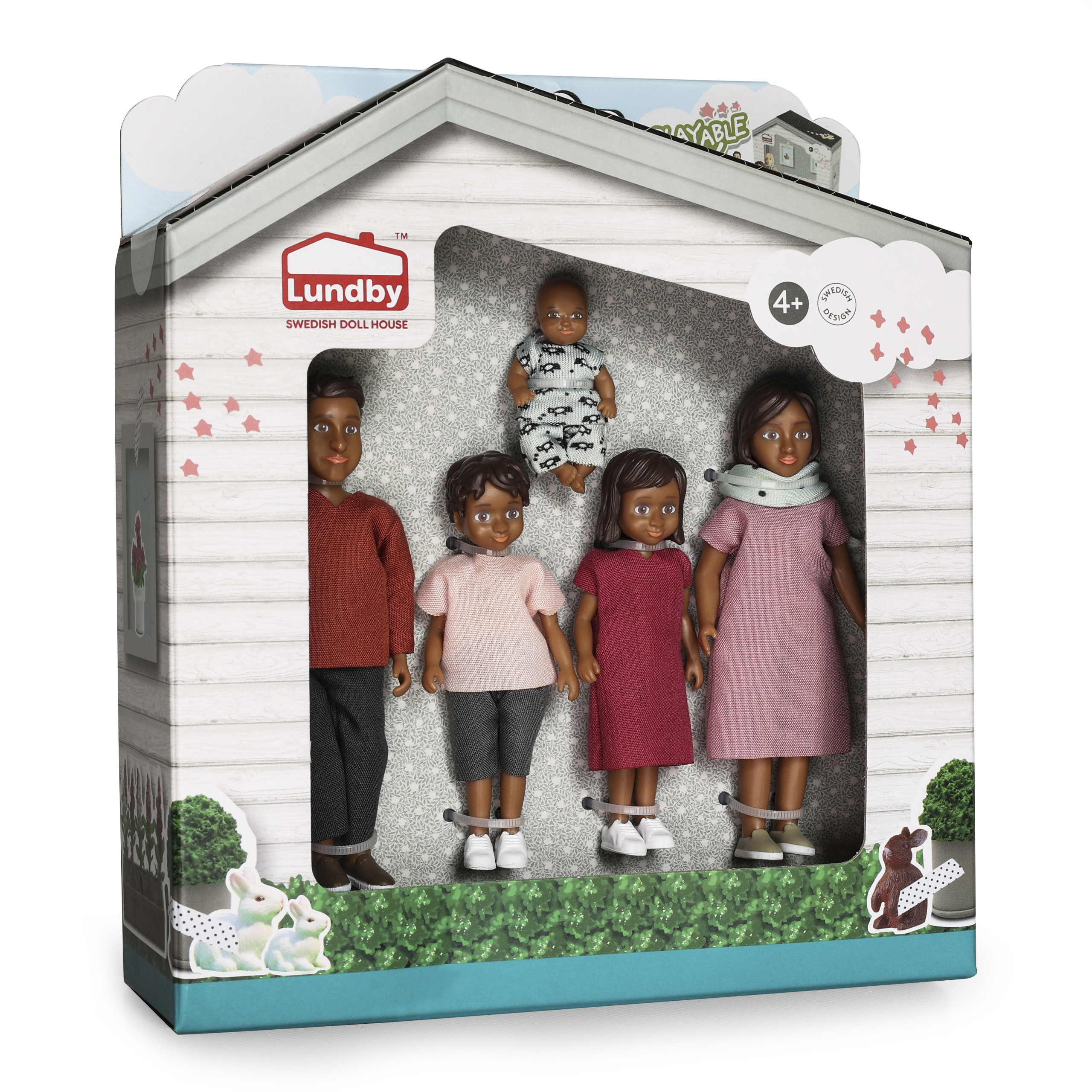 Lundby - Dockhusdockor, Familj Nikki - 4